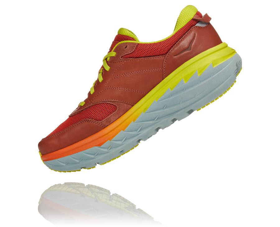 Tenis Hoka One One Hombre Rojos - Bondi L - BTEL46732